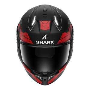 Шлем Shark SKWAL i3 RHAD MAT Black/Chrome/Red XXL, фото 3