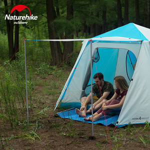 Стойки для тента Naturehike NH20PJ043 оцинкованное железо 2,2 м 4 секции (2шт), 6927595763490, фото 8