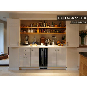 Встраиваемый винный шкаф Dunavox DX-7.20BK/DP, фото 5