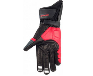 Перчатки кожаные Bering SNAP Black/Grey/Red T10 (XL), фото 2