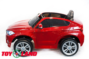 Детский автомобиль Toyland BMW X6M mini Красный, фото 5