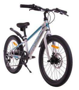 Велосипед детский Tech Team Forca 20" grey/blue 2024 (магниевый сплав), фото 3