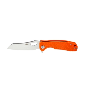 Нож Honey Badger Wharncleaver D2 L (HB1160) с оранжевой рукоятью, фото 2