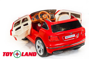 Детский электромобиль Toyland Bentley Bentayga Красный, фото 6