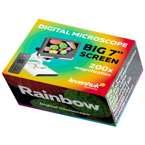 Микроскоп цифровой Levenhuk Rainbow DM700 LCD, фото 2