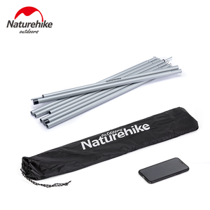 Стойки для тента Naturehike NH20PJ043 оцинкованное железо 2,2 м 4 секции (2шт), 6927595763490, фото 2