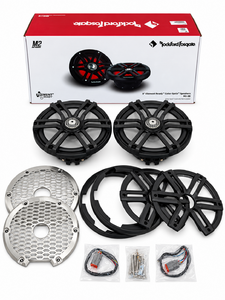 Влагозащищенные динамики Rockford Fosgate M2-8B, 8", 250 Вт RMS, черные, фото 9