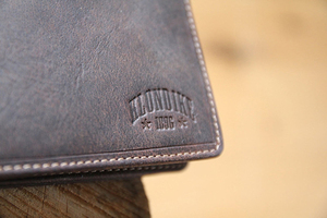 Бумажник Klondike Billy, коричневый, 11x8,5 см, фото 12