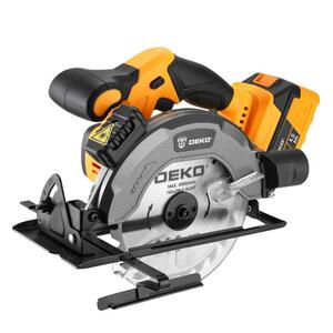 Циркулярная пила аккумуляторная DEKO DKCS20V, 20В, 165мм, 1x4.0Ач, фото 4
