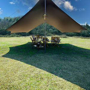 Тент Naturehike Cloud Skies Tarp C2350WS010 150D 500*380 см песочный, 6927595796498, фото 9