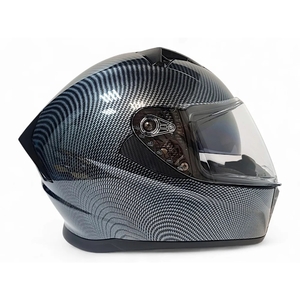 Шлем AiM JK320 глянцевый Carbon XS, фото 5