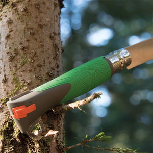 Нож Opinel №12 Explore Tick Remover, зеленый, фото 4