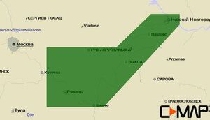 Карта C-MAP RS-N231 - Ока низовье, фото 1