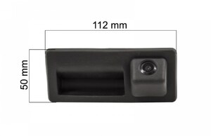 CCD HD штатная камера заднего вида AVS327CPR (#003) для автомобилей AUDI/ PORSCHE/ SKODA/ VOLKSWAGEN, фото 2