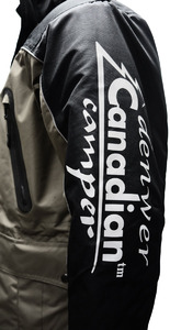 Костюм рыболовный зимний Canadian Camper DENWER PRO (куртка+брюки) цвет black / stone, XL, фото 6