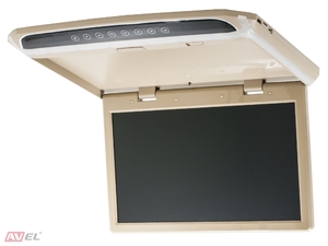 Потолочный монитор 15,6" со встроенным Full HD медиаплеером AVS1507MPP (бежевый), фото 5