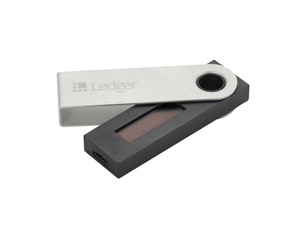 Аппаратный кошелек для криптовалют Ledger Nano S, желтый, фото 3