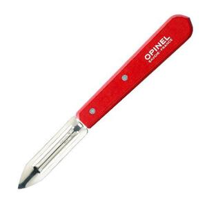 Нож для чистки овощей Opinel, деревянная рукоять, блистер, нержавеющая сталь, красный 002047, фото 1