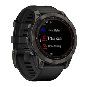 Часы Garmin fenix 7 Sapph Solar, Carbon Gray (010-02540-21G), фото 5