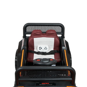 Детский электромобиль Багги ToyLand Unimog Small Оранжевый, фото 10