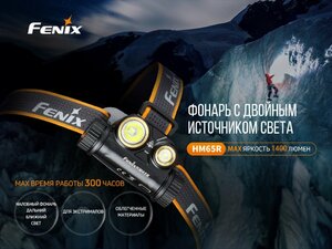 Набор Fenix HM65R LED Headlight+E-LITE, HM65RE-LITE, фото 14