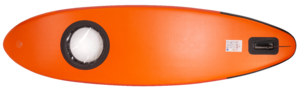 Сапборд Tech Team Cruzo (orange) 290x77x10 см (с окном), фото 3