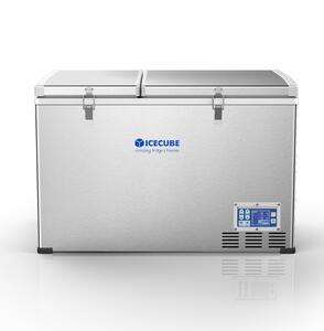 Автохолодильник ICE CUBE IC120 на 124 литров (2-х камерный), фото 8