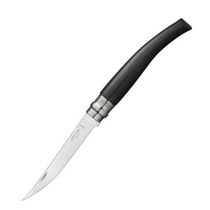Нож Opinel Slim №10, нержавеющая сталь, рукоять из мозамбикского эбенового дерева, фото 2