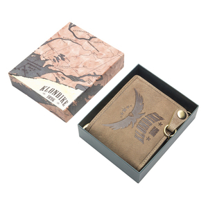 Бумажник Klondike Happy Eagle, коричневый, 12,5x10 см, фото 8