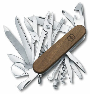 Нож Victorinox SwissChamp Wood, 91мм, 29 функций, дерево, фото 1