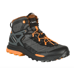 Ботинки треккинговые AKU ROCKET MID GTX, black/orange, р.11 (46), фото 1