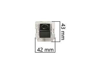 CCD штатная камера заднего вида с динамической разметкой AVEL Electronics AVS326CPR (#060) для CITROEN C-CROSSER/ MITSUBISHI OUTLANDER II XL (2006-2012) / OUTLANDER III (2012-...) / LANCER X HATCHBACK/ PEUGEOT 4007, фото 2