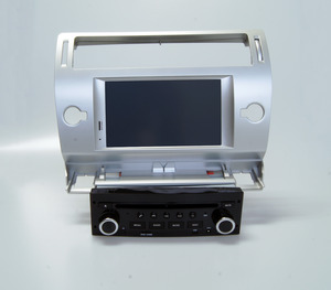 Штатная магнитола CARMEDIA QR-7066-s DVD Citroen C4 2004-2011, C5 серебро, фото 5