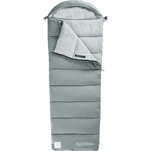 Ультралёгкий спальный мешок с капюшоном Naturehike M400 Хлопок Правая молния, фото 1