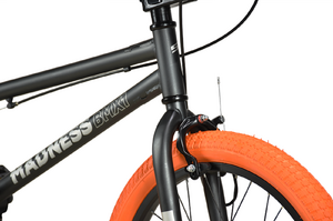 Велосипед Stark'22 Madness BMX 1 темно-серый/серебристый/оранжевый, фото 3