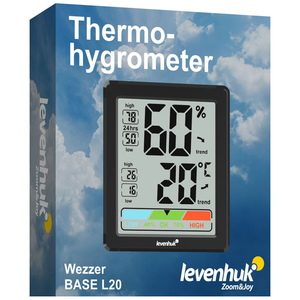 Термогигрометр Levenhuk Wezzer BASE L20, фото 2