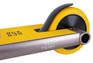 Самокат трюковой Tech Team Duker 4.0 grey/yellow, фото 3