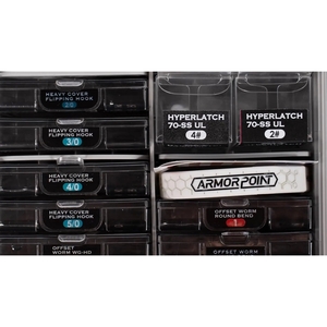 Пластиковая коробка BKK с набором крючков Fully Loaded Armorpoint OCD Kit, фото 6