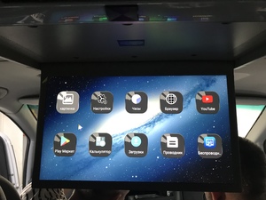 Автомобильный потолочный монитор Full HD 17,3" ERGO ER17AND на ANDROID (черный), фото 10
