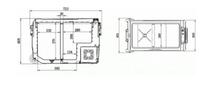 Автохолодильник компрессорный Sumitachi T50, фото 6