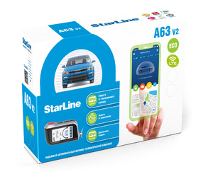 Автосигнализация StarLine A63 V2 LTE ECO