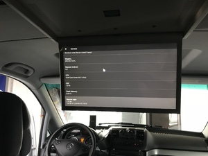 Автомобильный потолочный монитор Full HD 17,3" ERGO ER17AND на ANDROID (черный), фото 6
