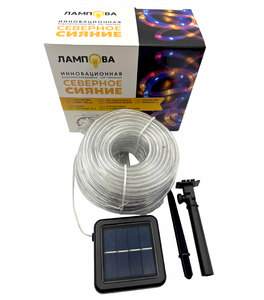 Инновационная водонепроницаемая LED-гирлянда ЛАМПОВА "Северное сияние" 300 ламп, 30 метров (TYL-21-SB-RGB300-30), фото 2