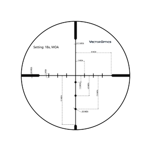 Прицел Vector Optics Matiz 6-18x44, AO, VOW-10BDC (MOA) (SCOL-28), фото 10