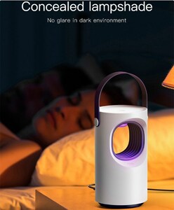 Отпугиватель комаров Baseus Purple Vortex USB Mosquito Lamp (White), фото 13
