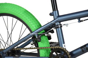 Велосипед Stark'22 Madness BMX 1 темно-синий/черный/зеленый, фото 4