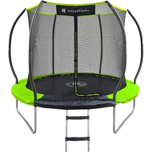 Батут каркасный Tech Team KENGA 8FT черный-зеленый / black-green, фото 2