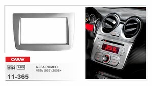Переходная рамка CARAV 11-365 (Alfa Romeo MiTo (955) 2008+), фото 1