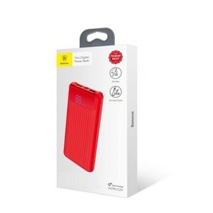 Внешний аккумулятор с быстрой зарядкой Baseus Mini Q PD QC 20000mAh Red, фото 6