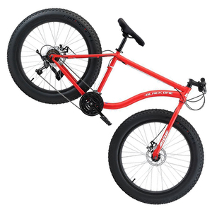 Велосипед Black One Monster 26 D красный/белый 18", фото 3